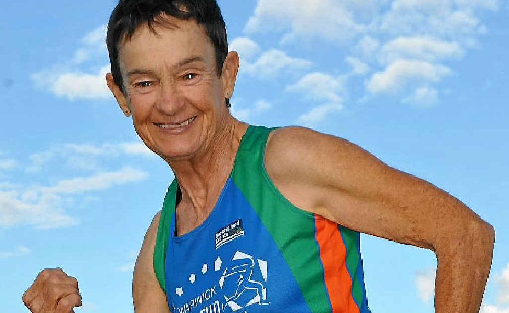 Lesley Le Vaillant is ready to jump into the half marathon at the Pentath Run. Lesley Le Vaillant is ready to jump into the half marathon at the Pentath Run.